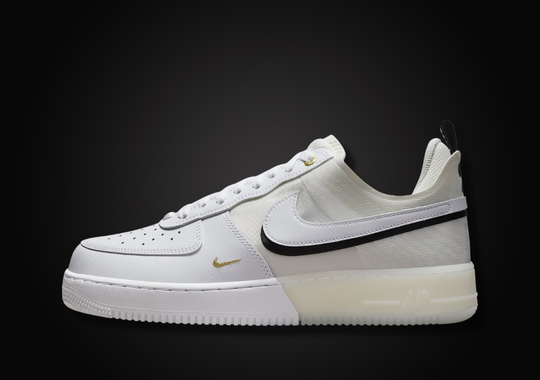 Nike s Air Force 1 React White Sail Black Fuses The Past With The