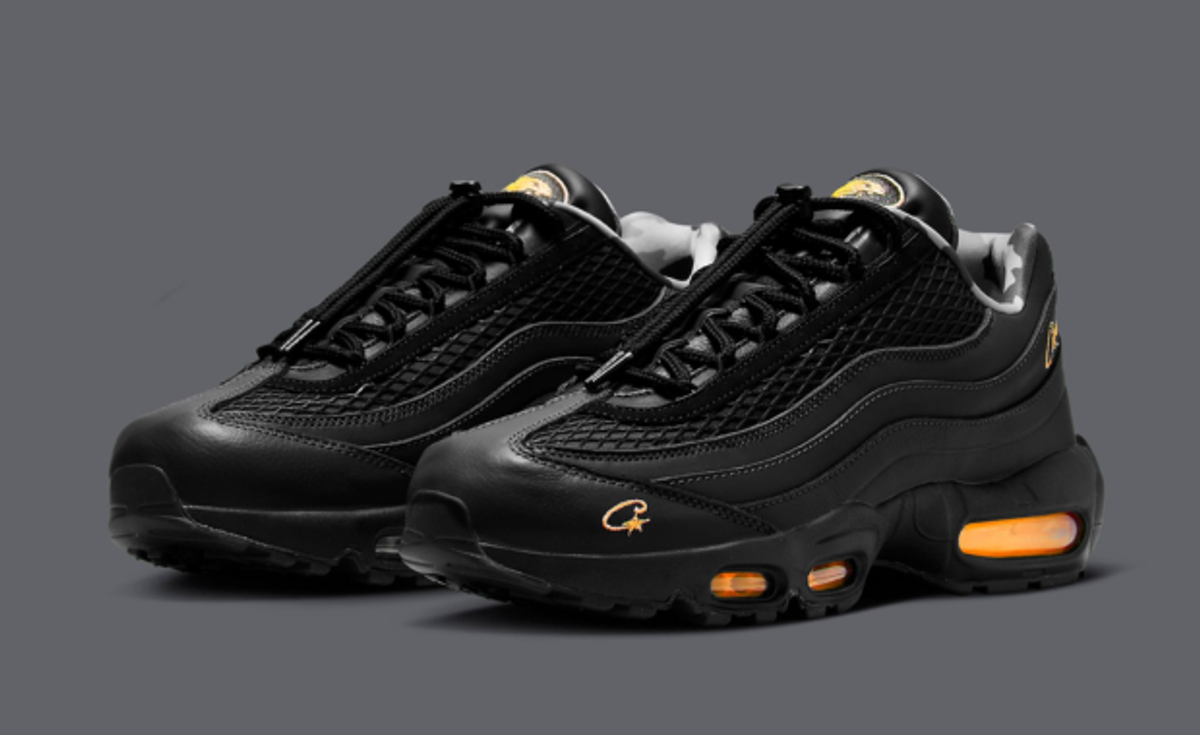 The Corteiz x Nike Air Max 95 Black Tour Yellow Releases Holiday 2024