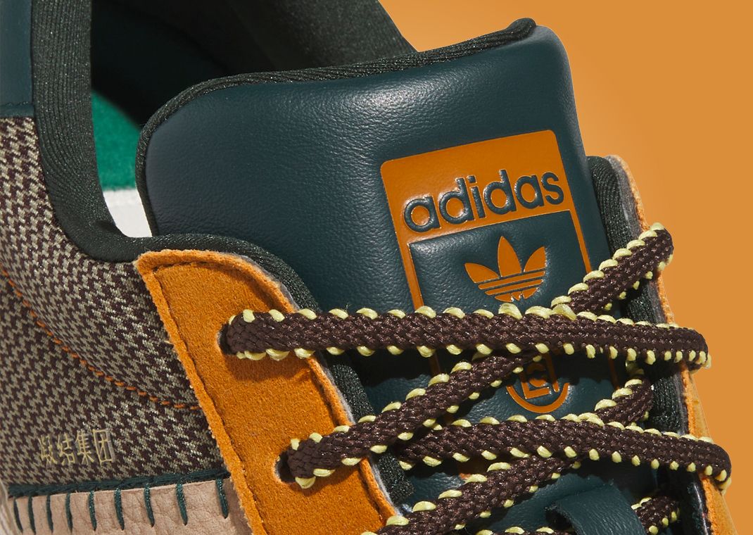 The CLOT x adidas Superstar Patchwork is a Mismatched