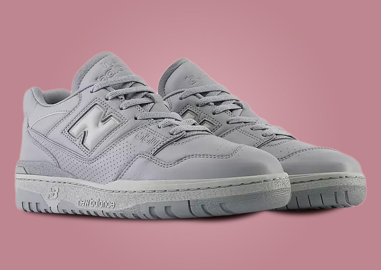 New Balance 550 Monochromatic Slate Angle