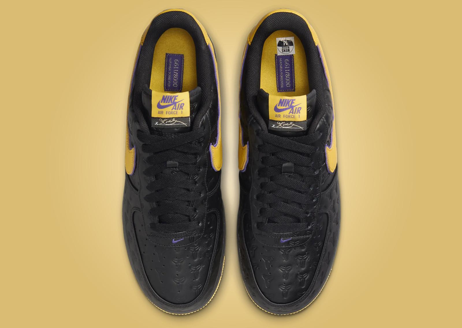 Nike Air Force 1 Low Kobe Bryant Black Top