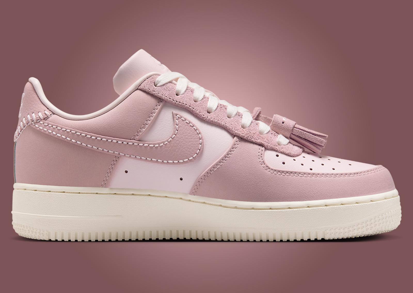 Nike Air Force 1 Low Pink Tassel Medial