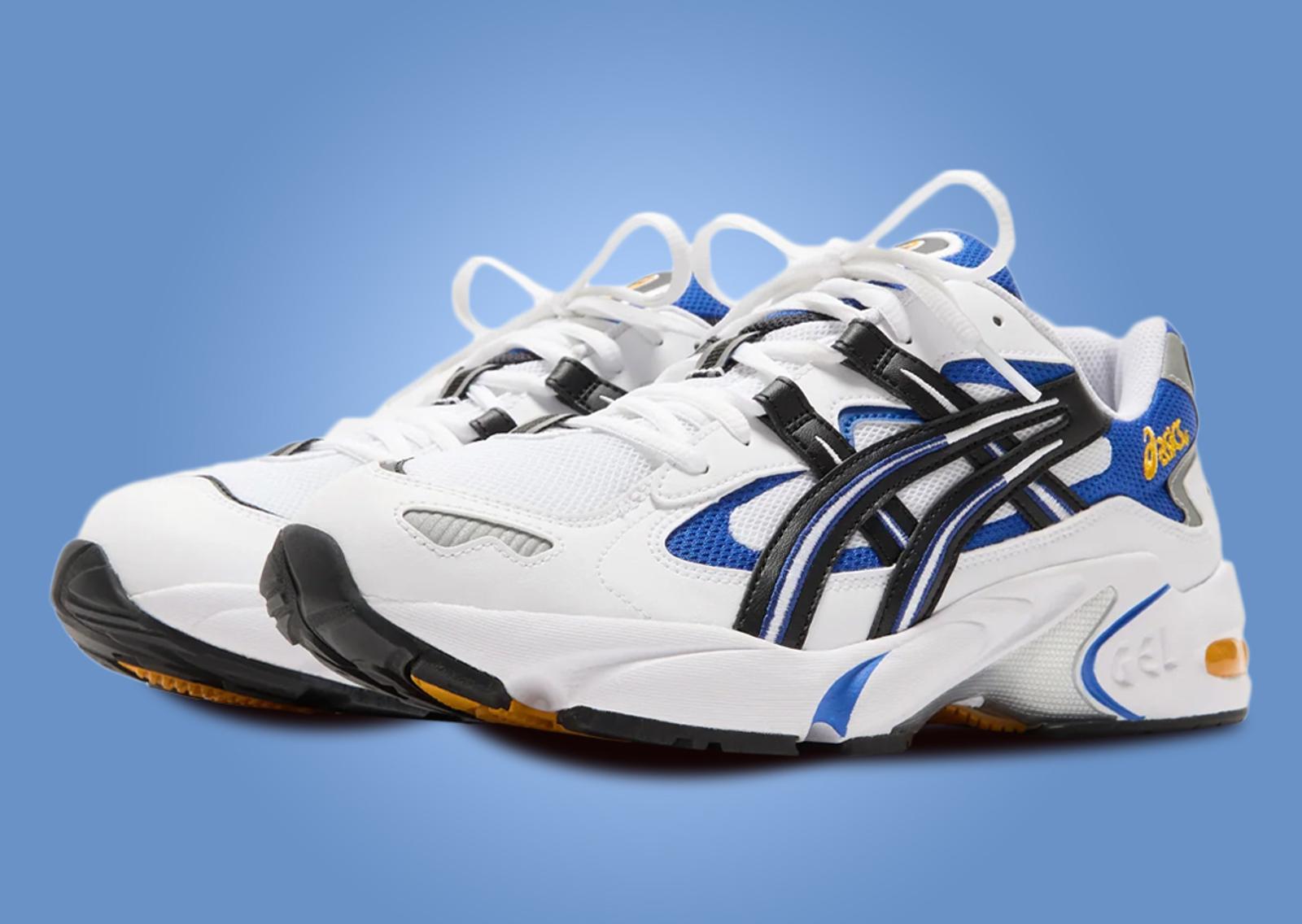 Asics Gel-Kayano 5 OG White Saffron (Kith Exclusive) Angle