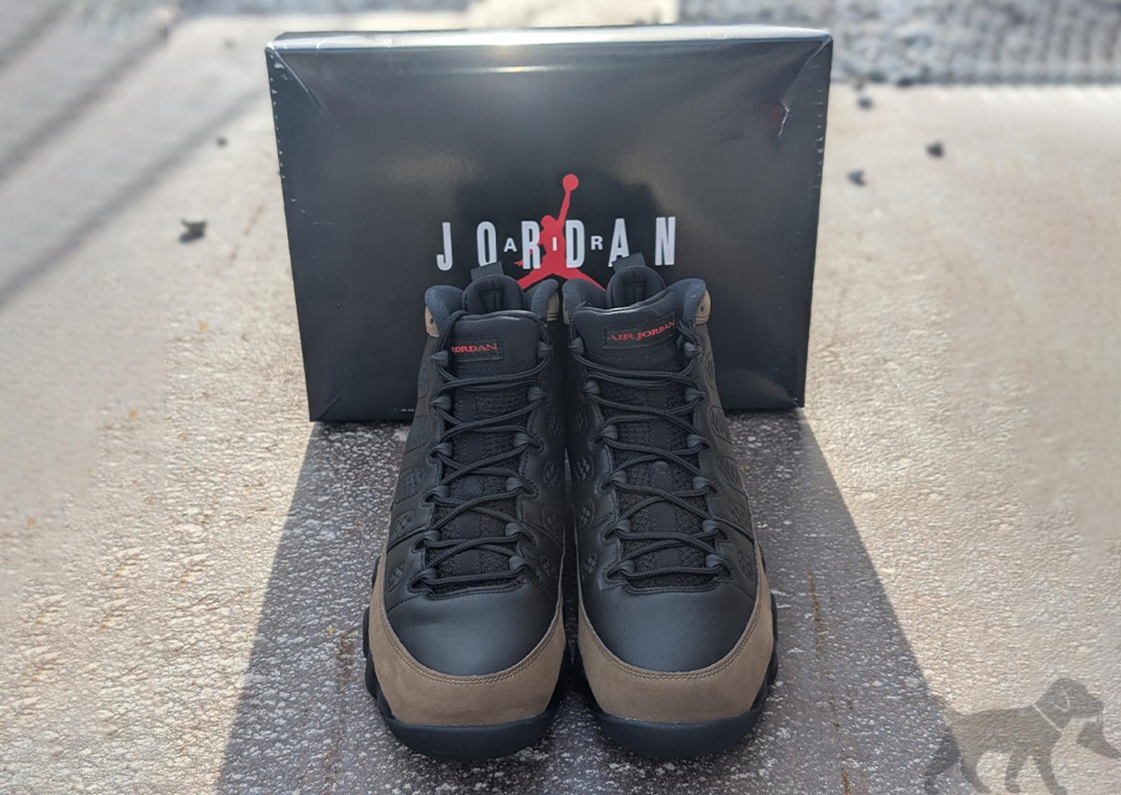 Air Jordan 9 Retro Olive Front