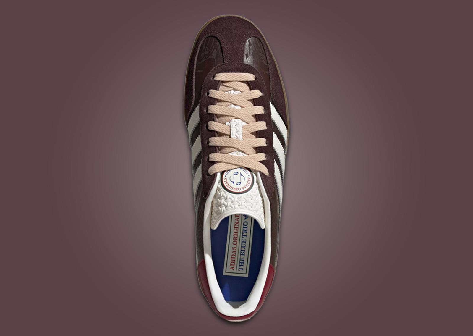 The Blue Trio x adidas Gazelle Indoor Top