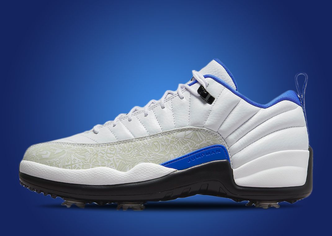 Laser Print Accents This Air Jordan 12 Low Golf