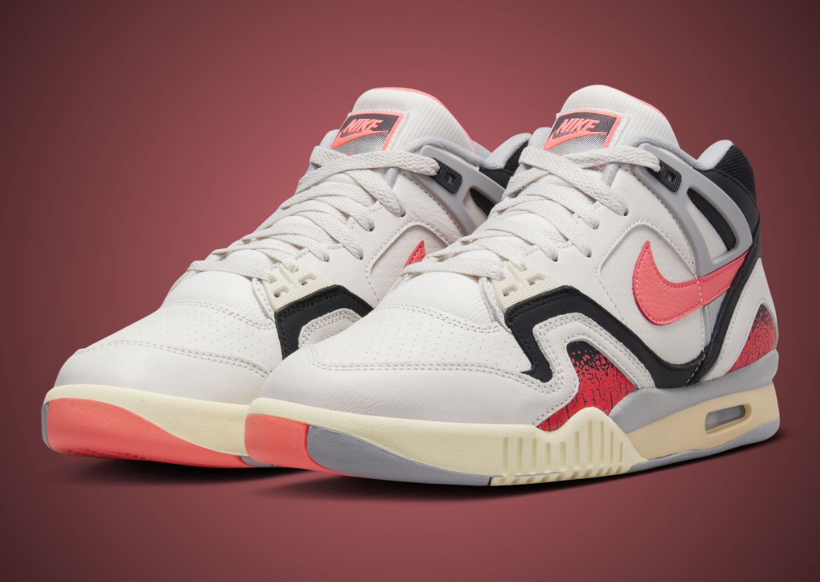 Nike Air Tech Challenge 2 Photon Dust Hot Lava Angle