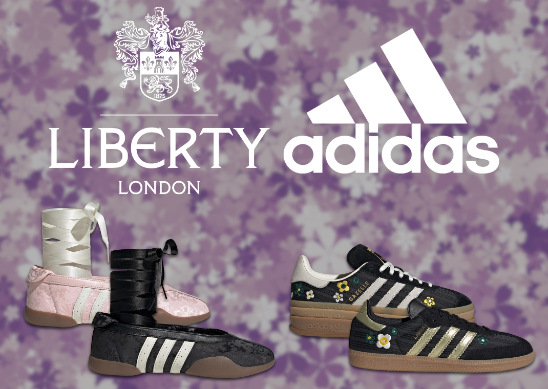 Liberty London Continues adidas Partnership with Flower Motifs and
