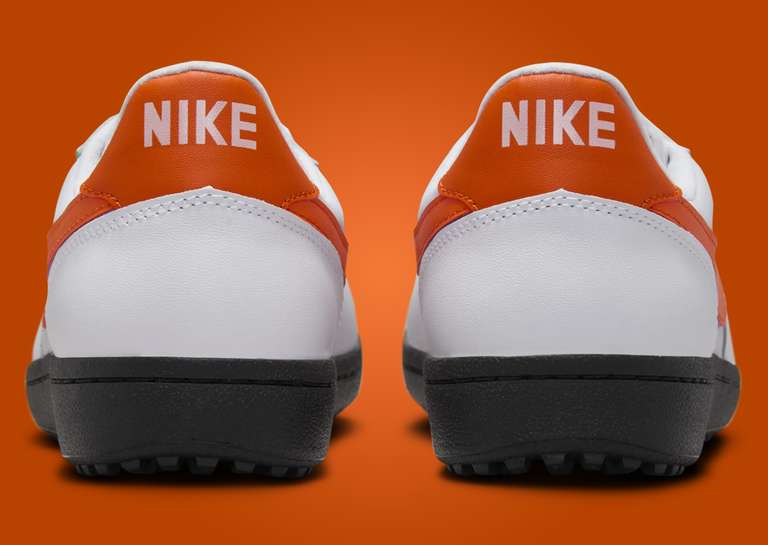 Nike Field General SP White Orange Blaze Heel