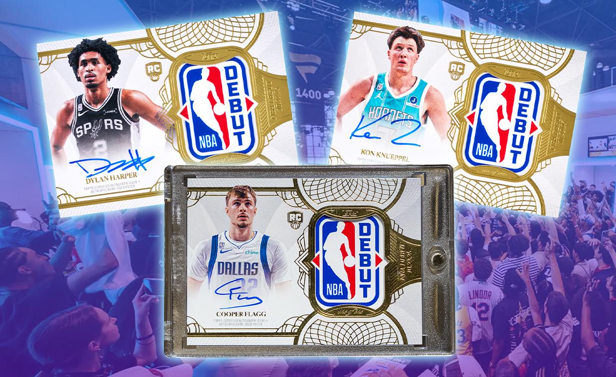 Cooper Flagg, Dylan Harper, and Kon Knueppel Topps Cards