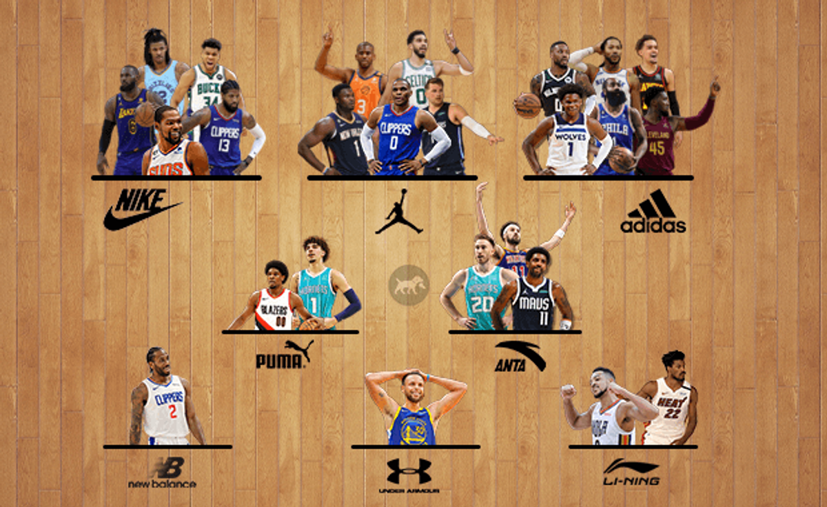 Every NBA Player With A Signature Sneaker And Shoe Deal 