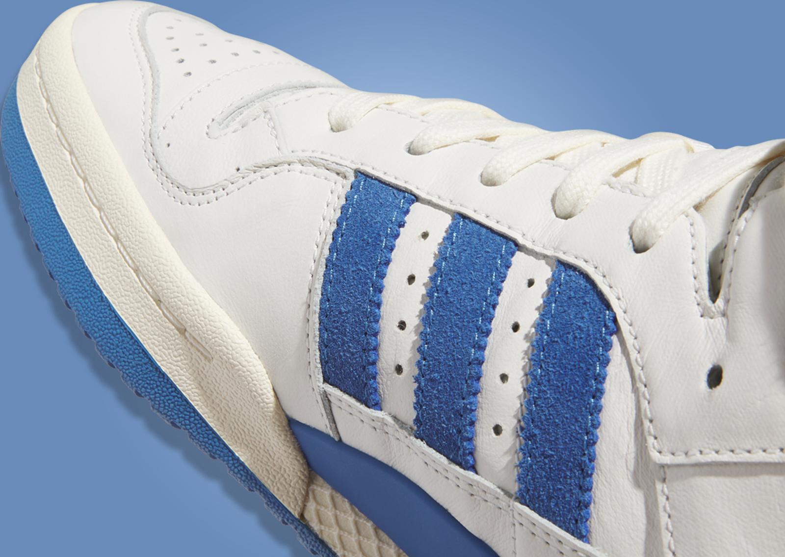 adidas Forum 84 High Cloud White Trace Royal Midfoot