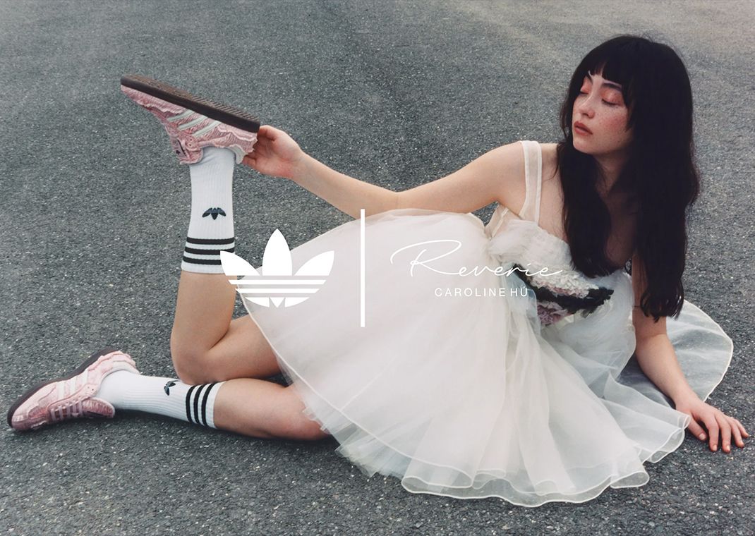 ★adidas★X Caroline Hu サンバオリジナルサテン Power Red Caroline Hu's Debut adidas Samba Collection Releases