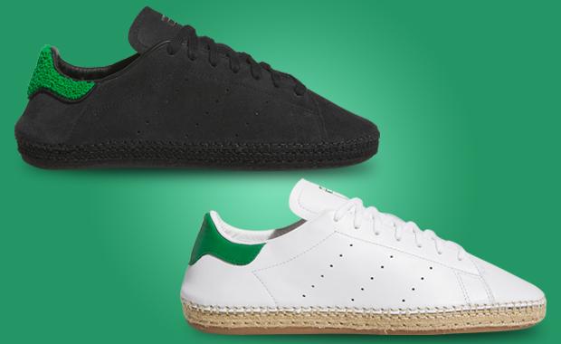 CLOT x adidas Stan Smith Espadrille White Green