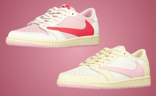Travis Scott Jordan 1 Low Pink Pack