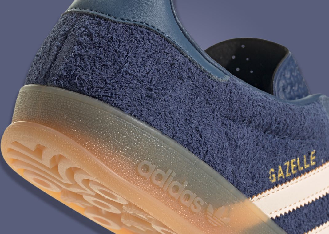 The adidas Gazelle Indoor Dark Blue Bliss Orange Releases