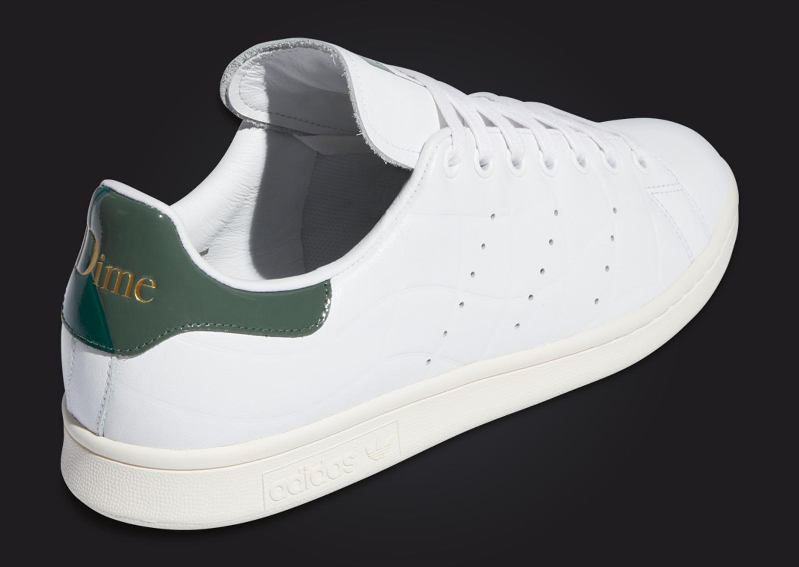 DIME x adidas Stan Smith Cloud White Heel Detail