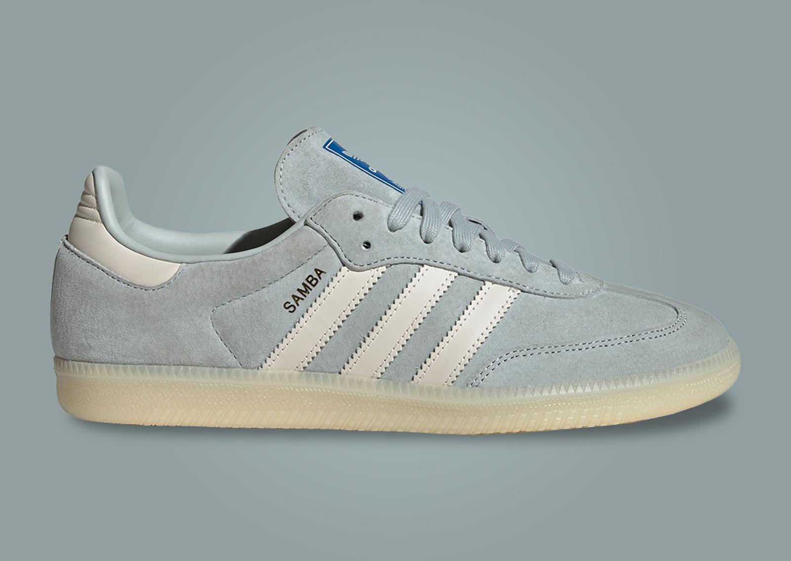 adidas Samba OG Wonder Silver Lateral