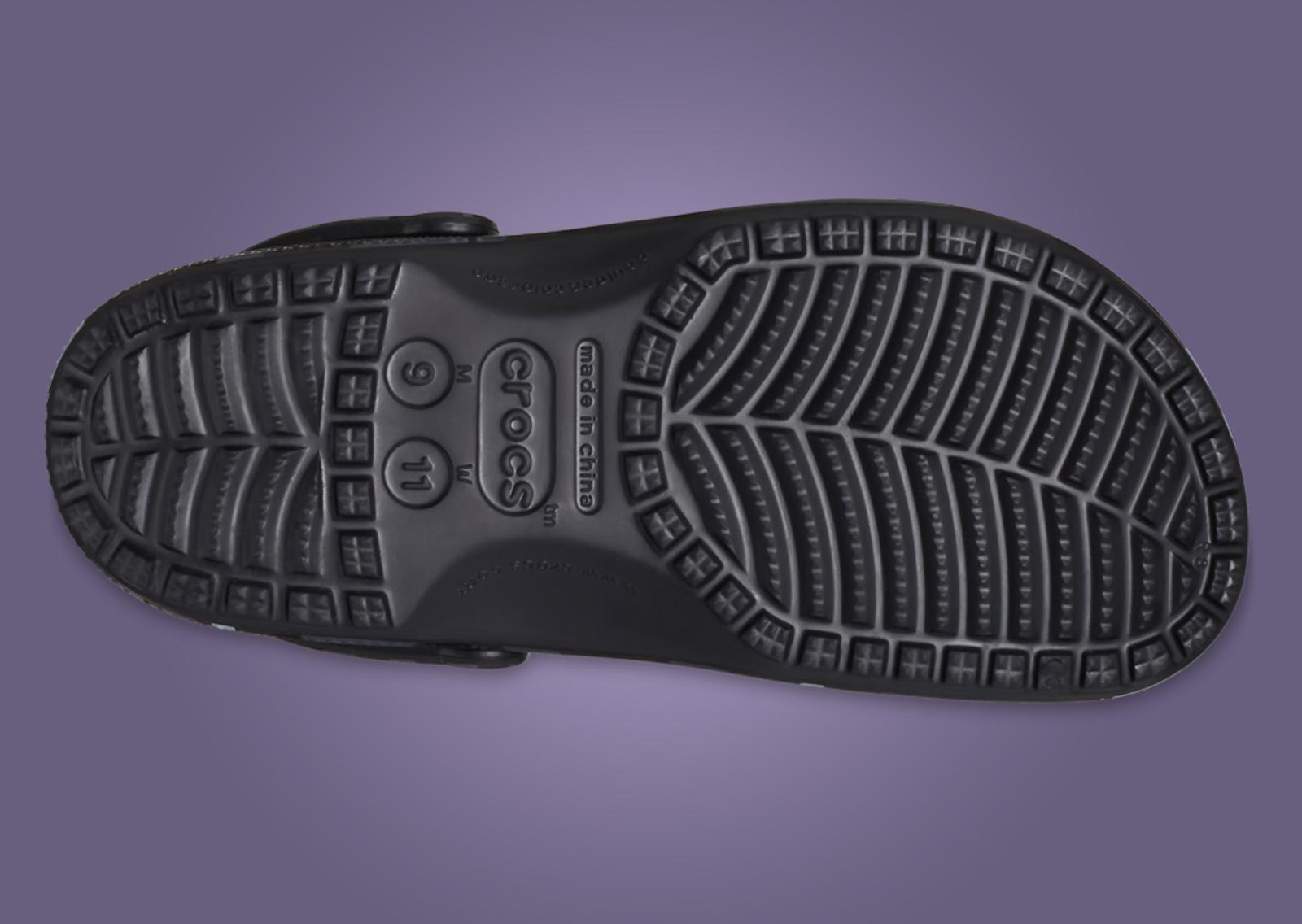 CLOT x Crocs Classic Clog Black Outsole