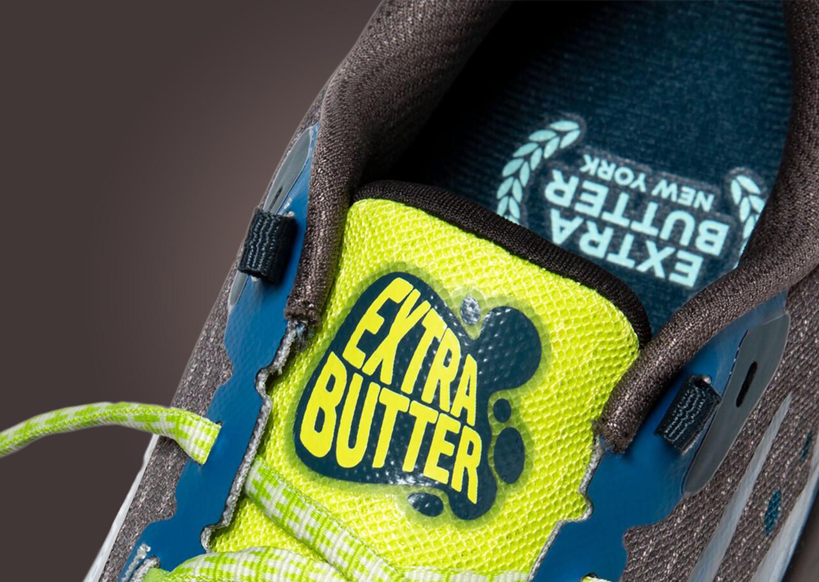 Extra Butter x Brooks Cascadia 18 Tongue