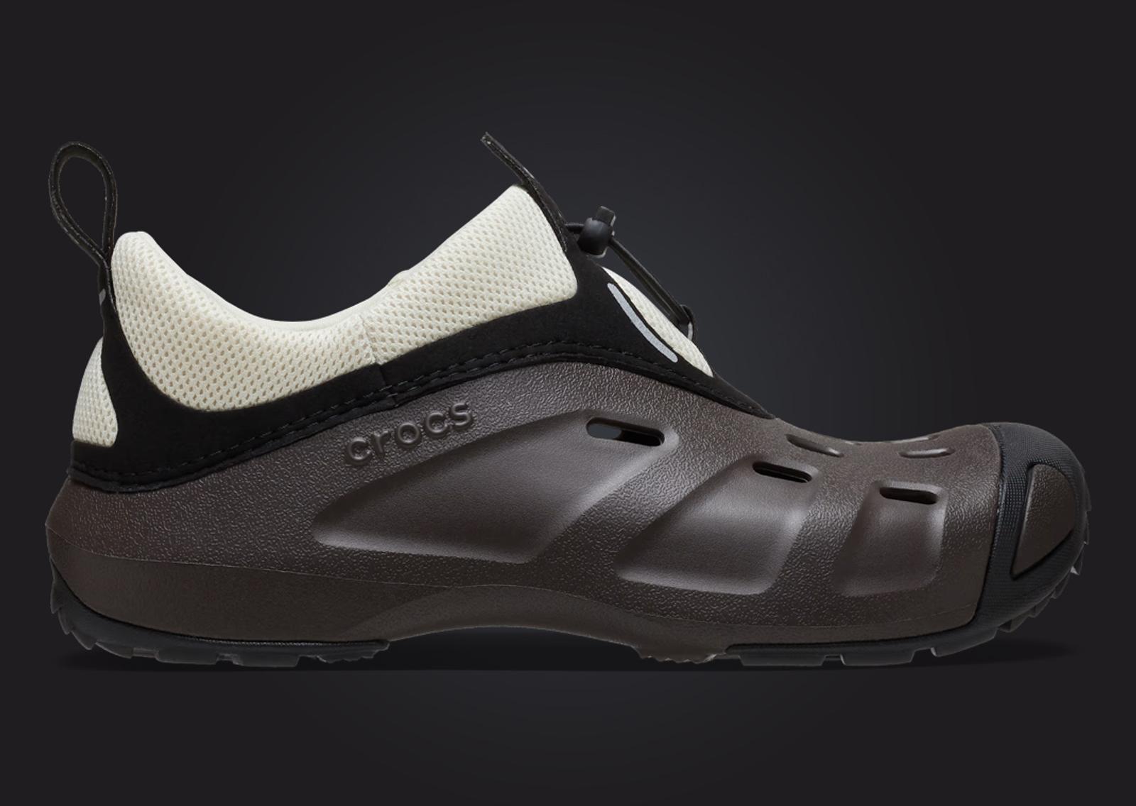 Crocs Quick Trail Low Espresso Bone Lateral