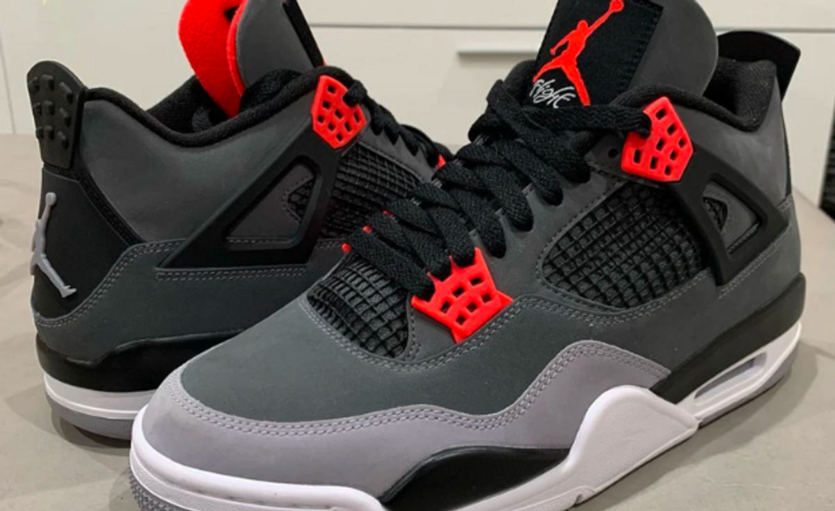 First Look At The Jordan 4 Retro Infrared 23