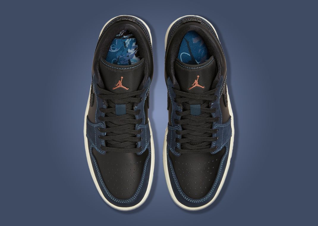 The Air Jordan 1 Low SE Black Midnight Navy Is Packed With