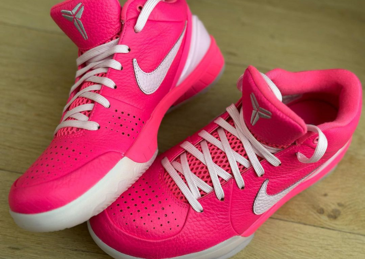 Vanessa Bryant Debuts a Nike Kobe 4 Protro Valentine s Day PE