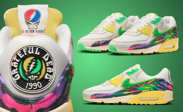 Grateful Dead x University of Oregon x Nike Air Max 90