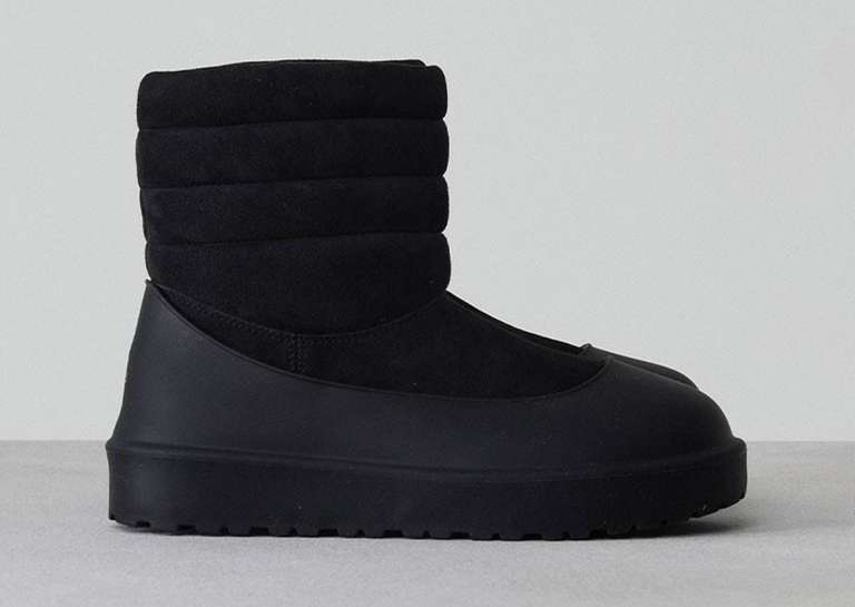 STAMPD x UGG Classic Boot Black Lateral Black Guard