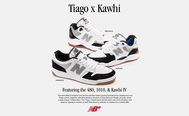 Tiago Lemos and Kawhi Leonard Team Up on Multiple New Balance Models