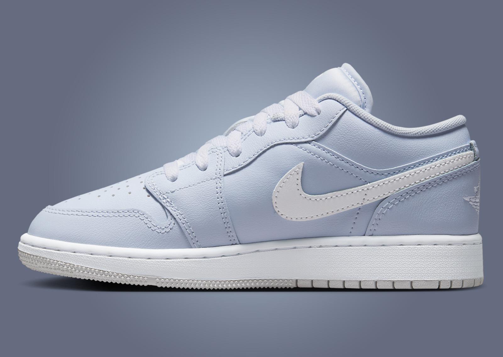 Air Jordan 1 Low Cobalt Bliss (GS) Medial Right