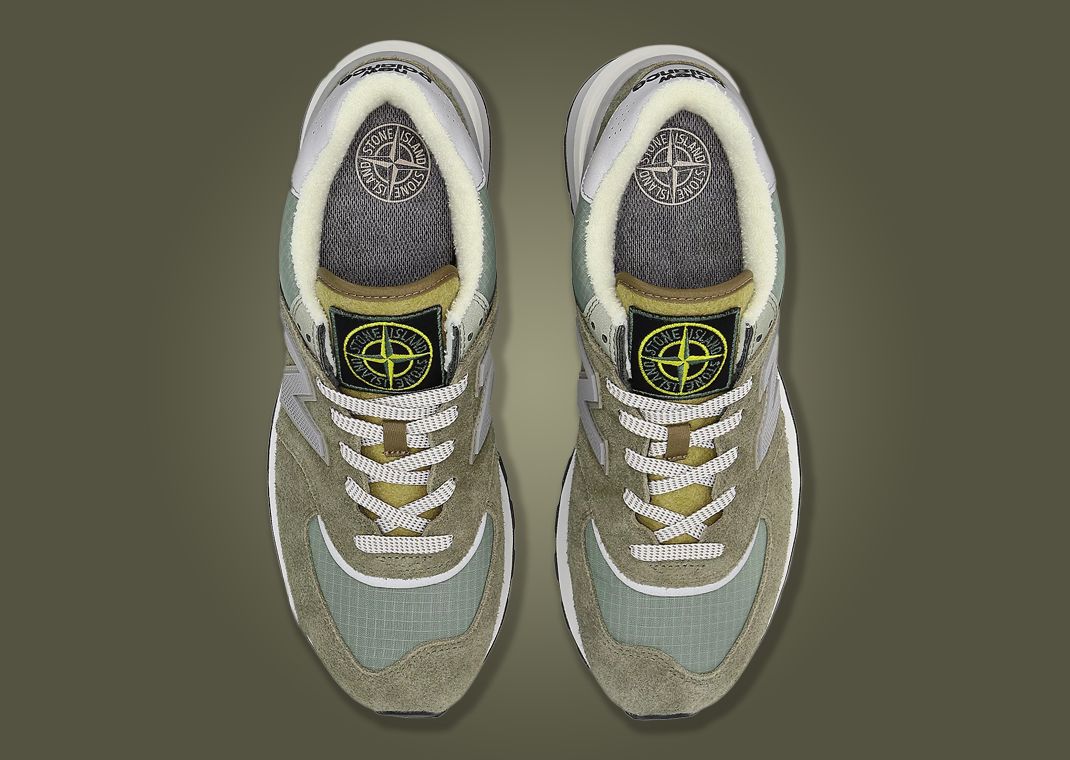 The Stone Island x New Balance 574 Legacy Drops February 16th