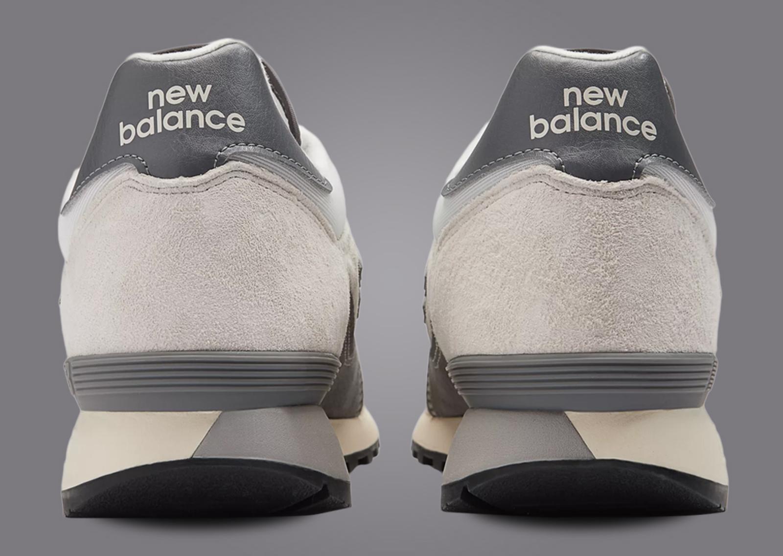 New Balance 475 Sea Salt Castlerock Heel