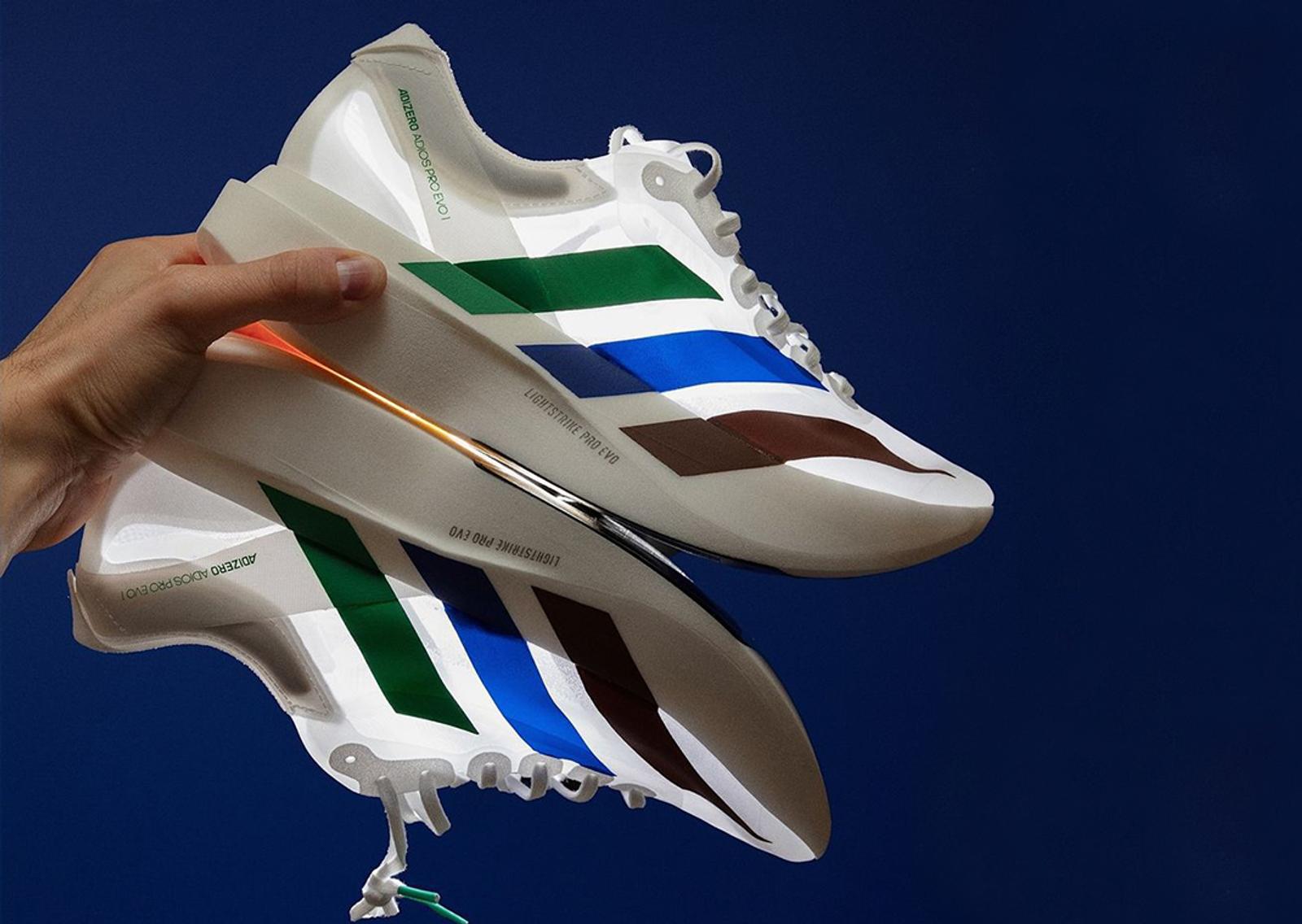 Pharrell Williams x adidas Adizero Adios Pro Evo 1 Earth Angle