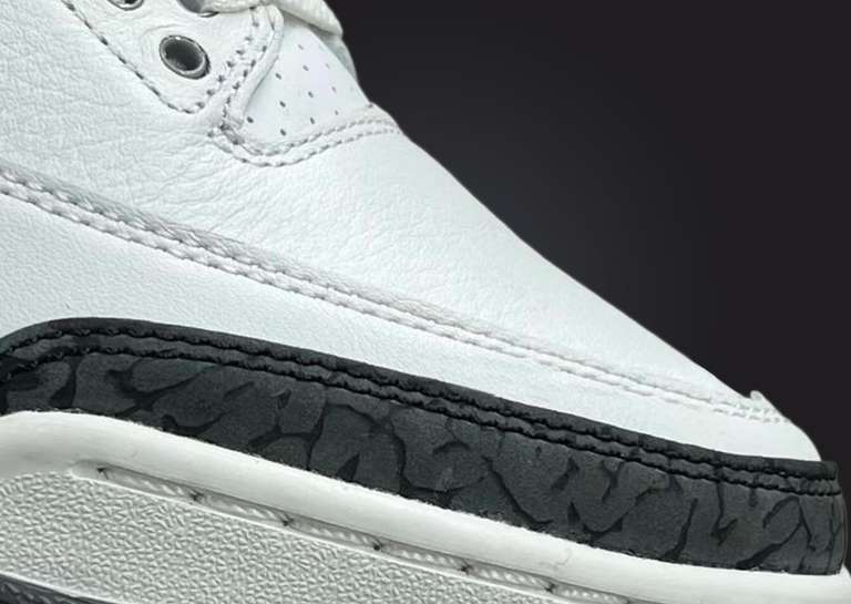 Air Jordan 3 Retro Cement Grey Toe