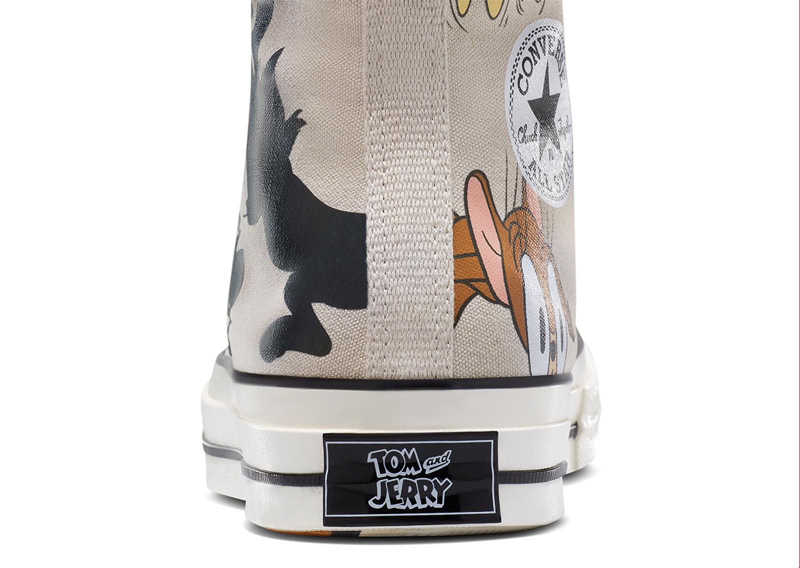 Tom & Jerry x Converse Chuck Taylor Egret Heel Detail