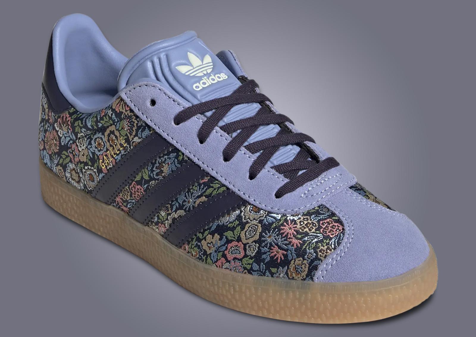 Liberty of London x adidas Gazelle (GS) Angle