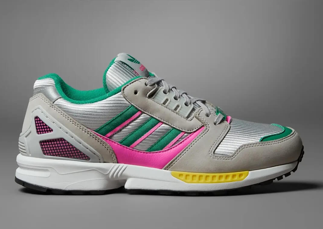 adidas Dresses the ZX8000 in Court Green and Screaming Pink
