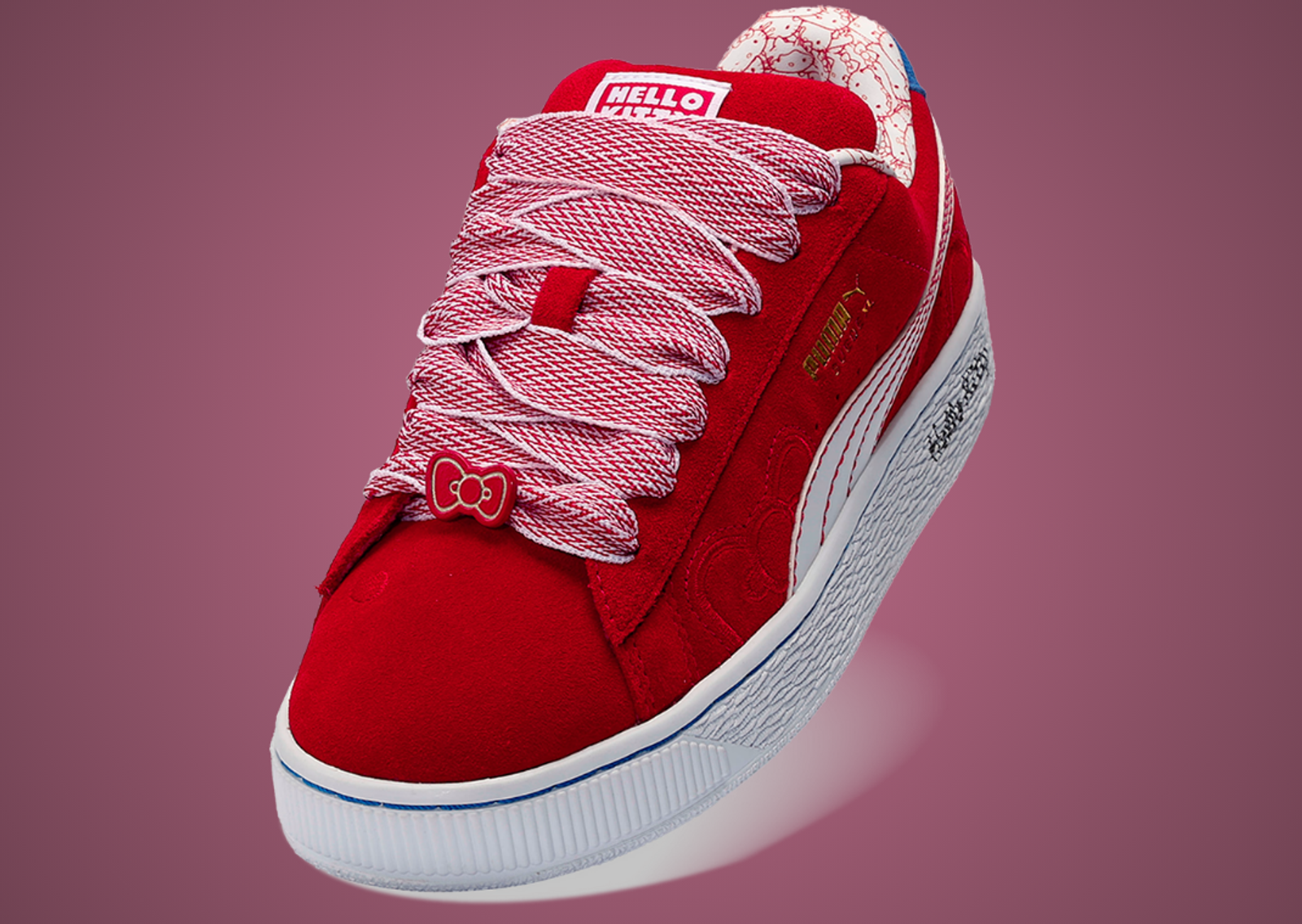 Hello Kitty x Puma Suede XL Red Bow (W) Toe