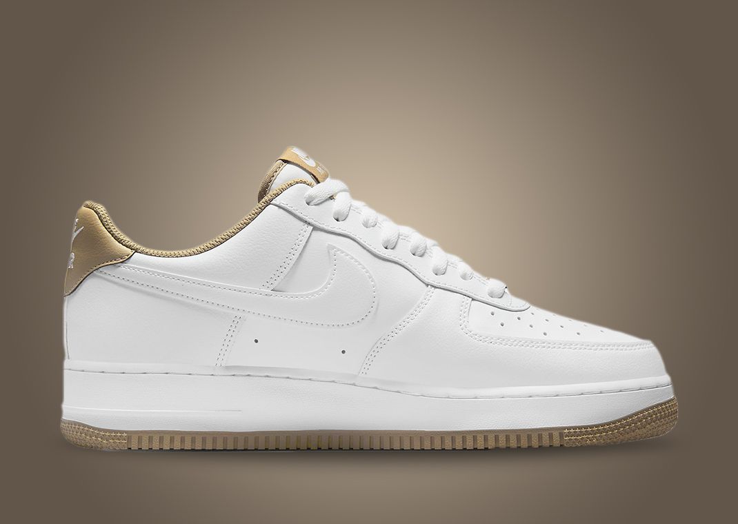 This Nike Air Force 1 Low White Khaki Edition Is