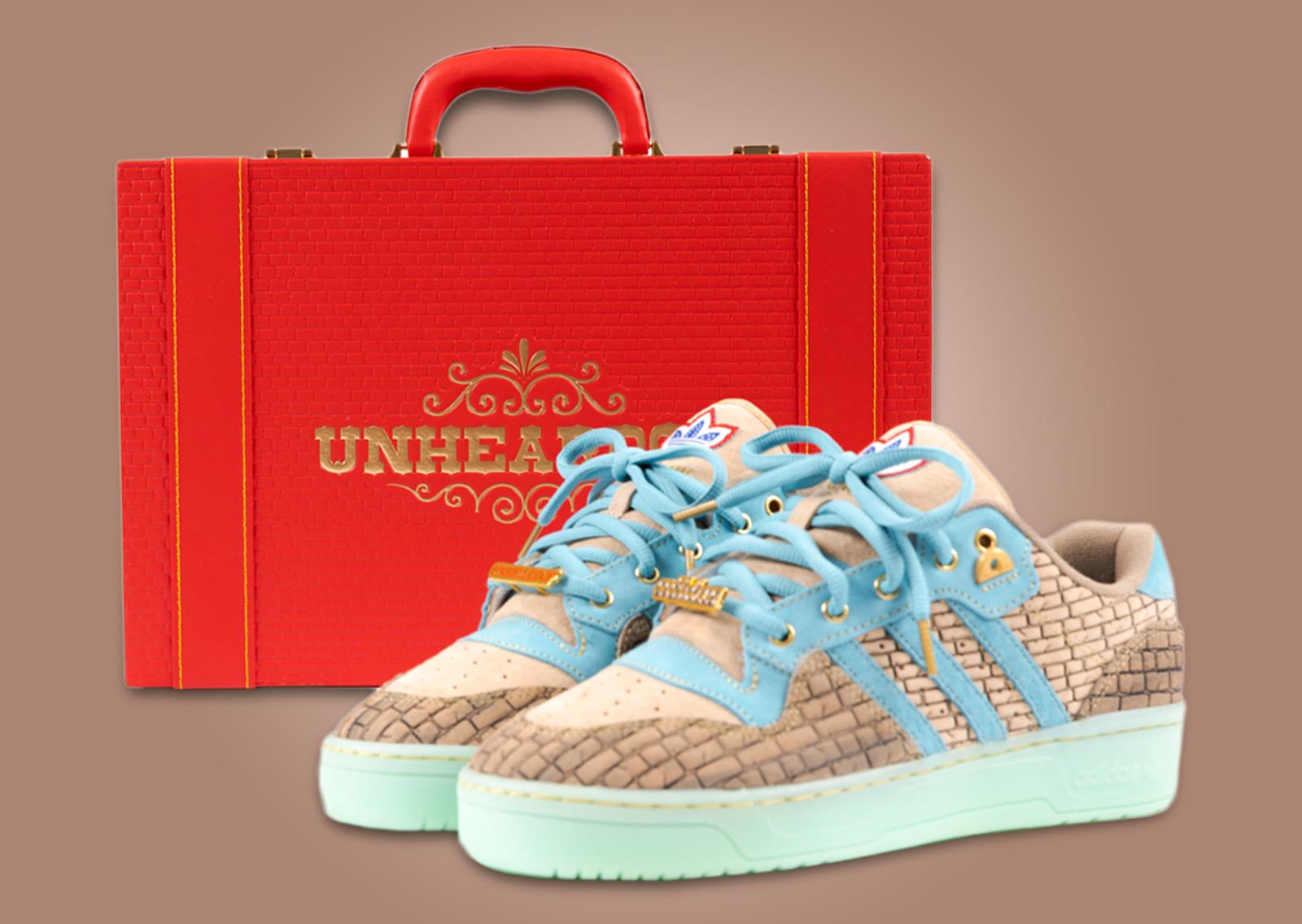 Unheardof x adidas Rivalry Low Building Bridges Shoe & Packaging 2