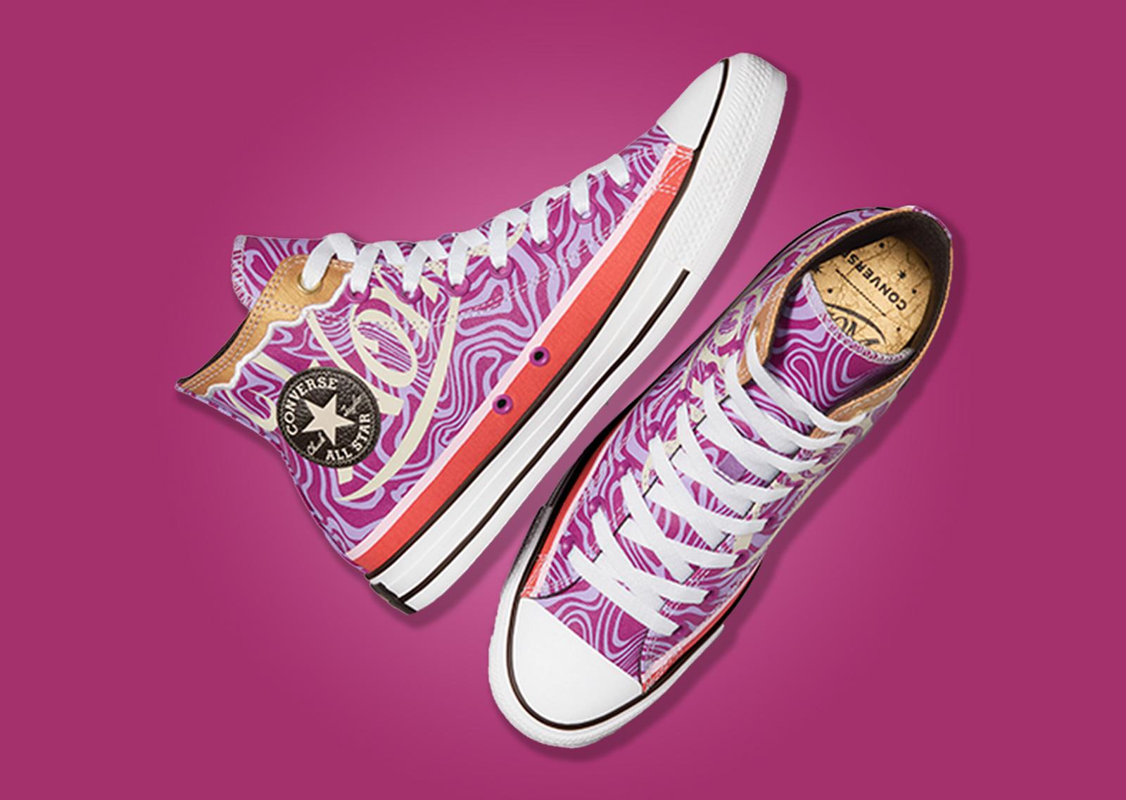 Willy Wonka x Converse Chuck 70 Swirl Top