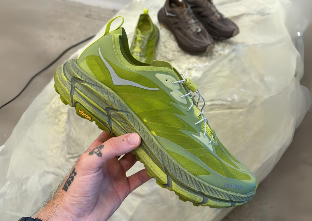 Satisfy x Hoka Mafate Speed 4 Lite STSFT Releases August 2024