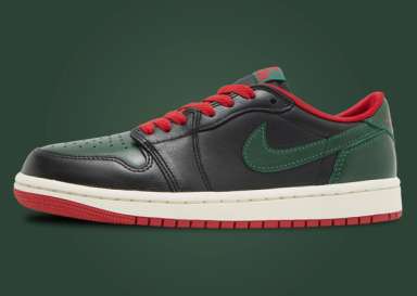 The Air Jordan 1 Retro Low OG Black Gorge Green Releases June 2024