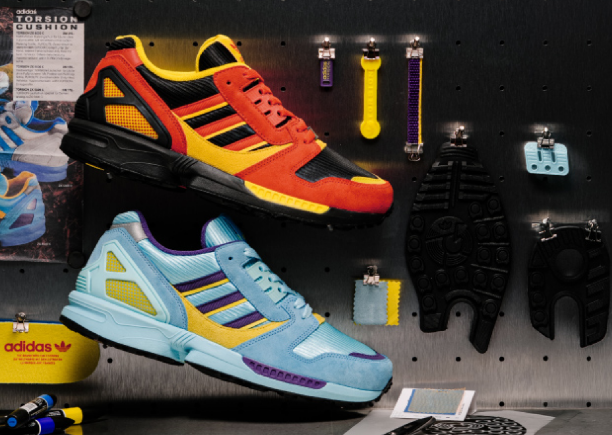 Archival adidas Grails: size? and adidas are Bringing Back the ZX 8000