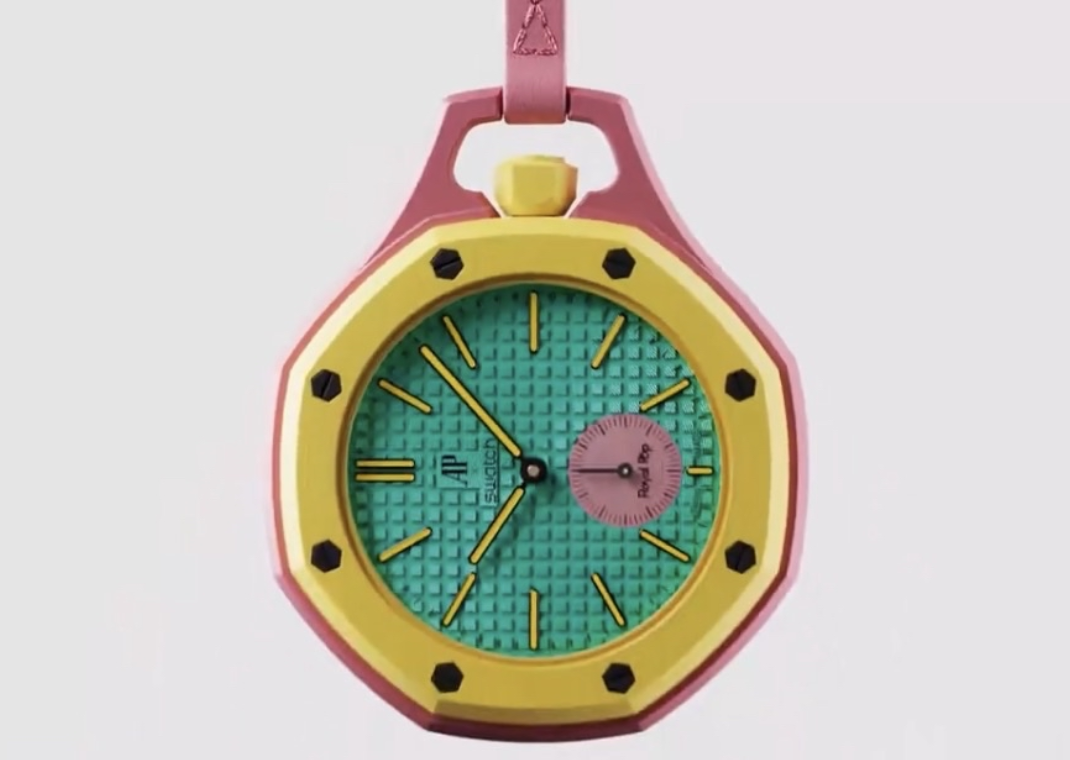 Official Look at the Audemars Piguet x Swatch Royal Pop