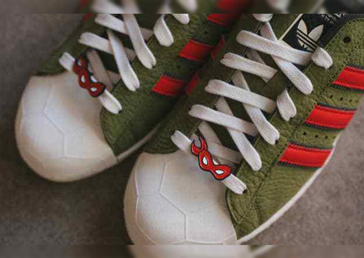 Teenage Mutant Ninja Turtles x adidas Superstar Shelltoes Toe