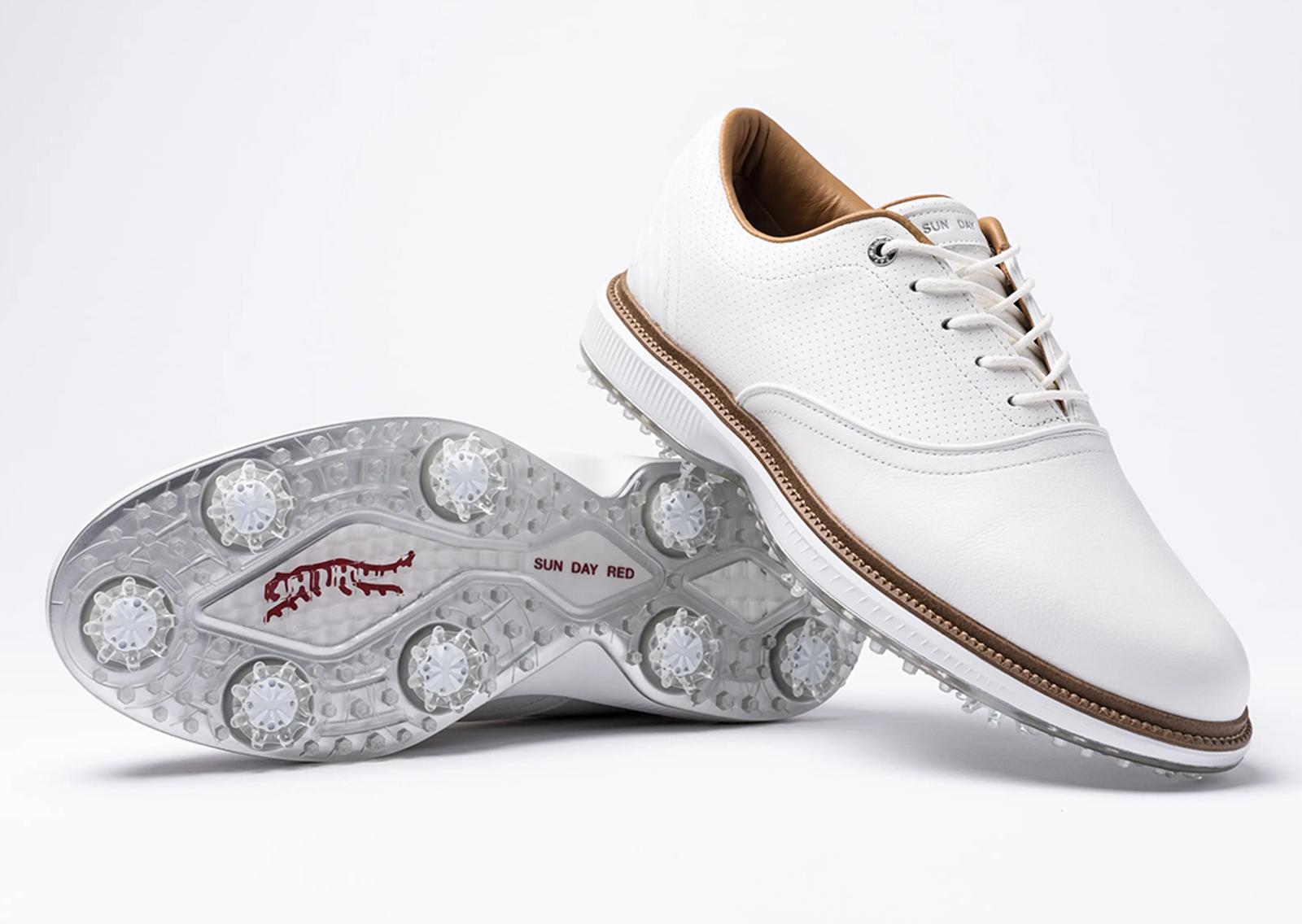 Sun Day Red Pioneer Cypress White Silver Angle and Outsole