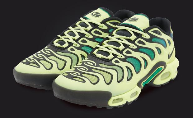 The Nike Air Max Plus Drift Light Lemon Twist Stadium Green Releases April 2024